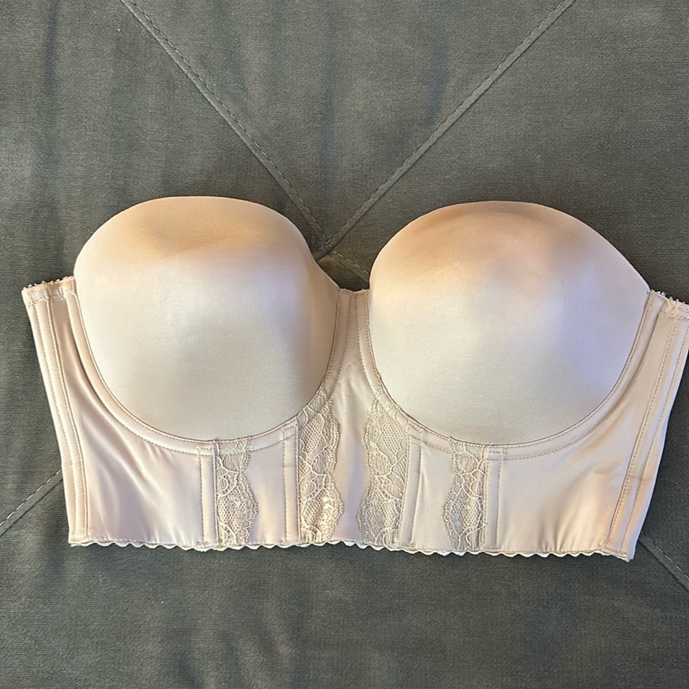 Strapless 34F bra